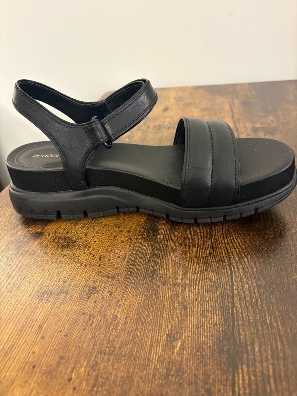 Cole Haan Zerøgrand Black Sandals – Size 8.5